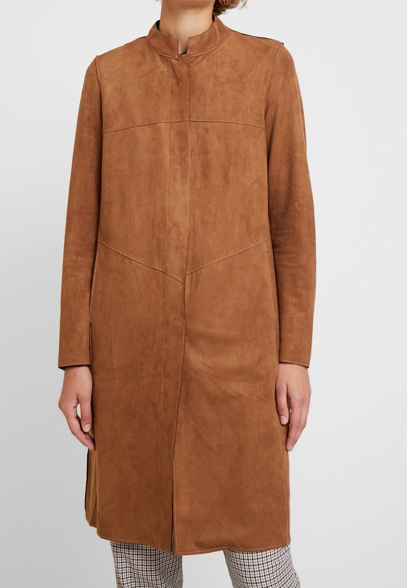 Esprit Klassischer Mantel - brown