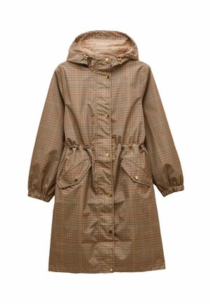 REGULAR FIT - HOLKHAM PACKABLE WITH HOOD - Parka - neutral check