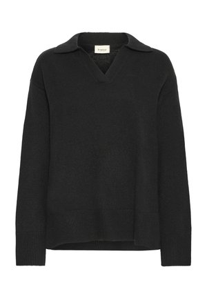 Fransa Majica z dolgimi rokavi - black