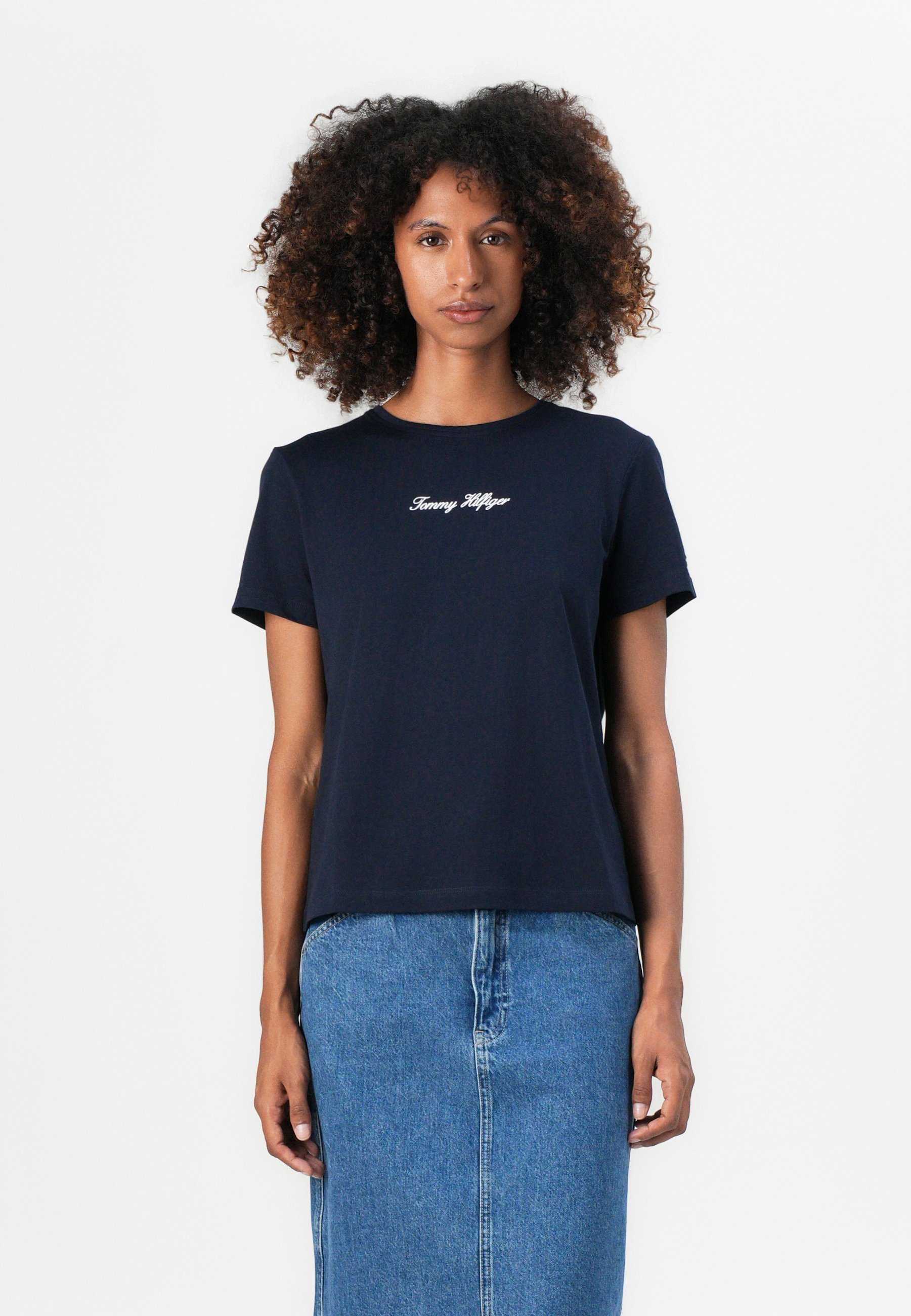 売れ筋商品|||トミー ヒルフィガー Tシャツ レディース トップス BRETON TEE - Print T-shirt - yale navy Tommy Hilfiger BRETON TEE - Print T-shirt - yale navy/dark