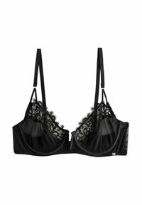 Next EMBROIDERED NON PADDED  - Triangel-bh - black