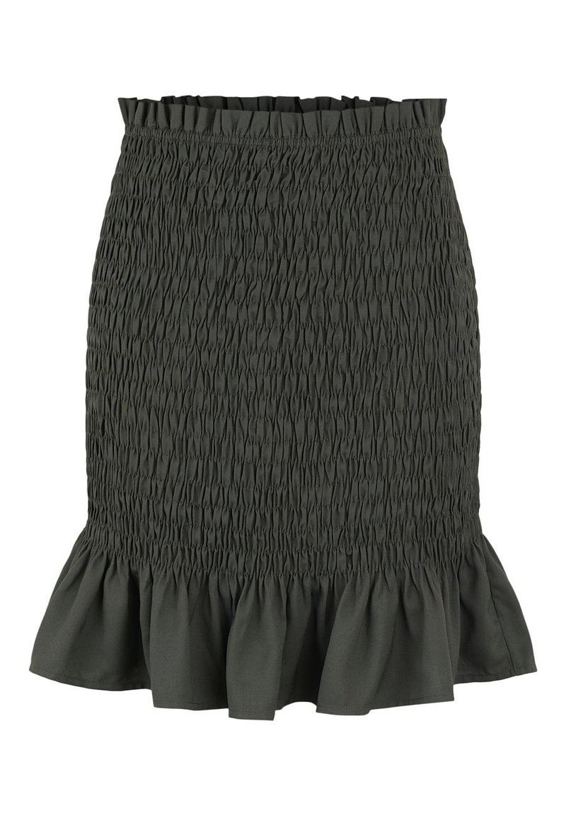 Pieces Pouzdrová sukně - green