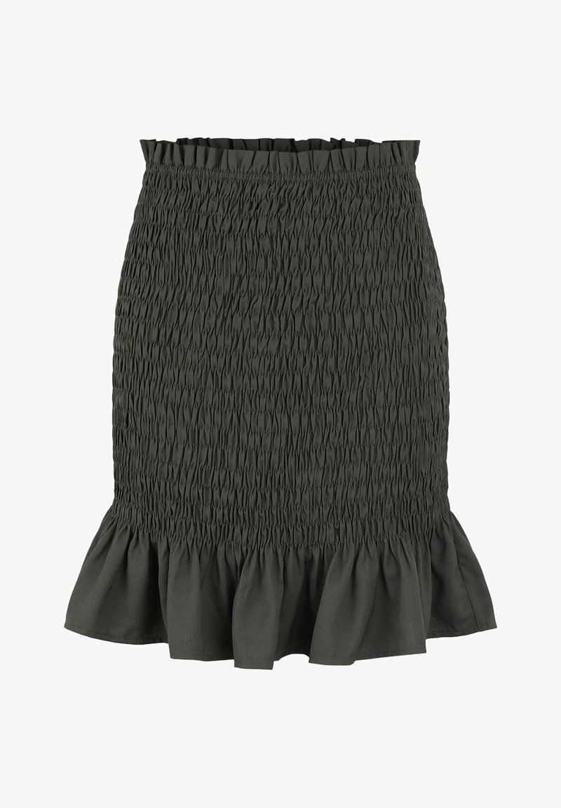 Pieces Pouzdrová sukně - green