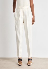 BOSS Tygbyxor - off-white