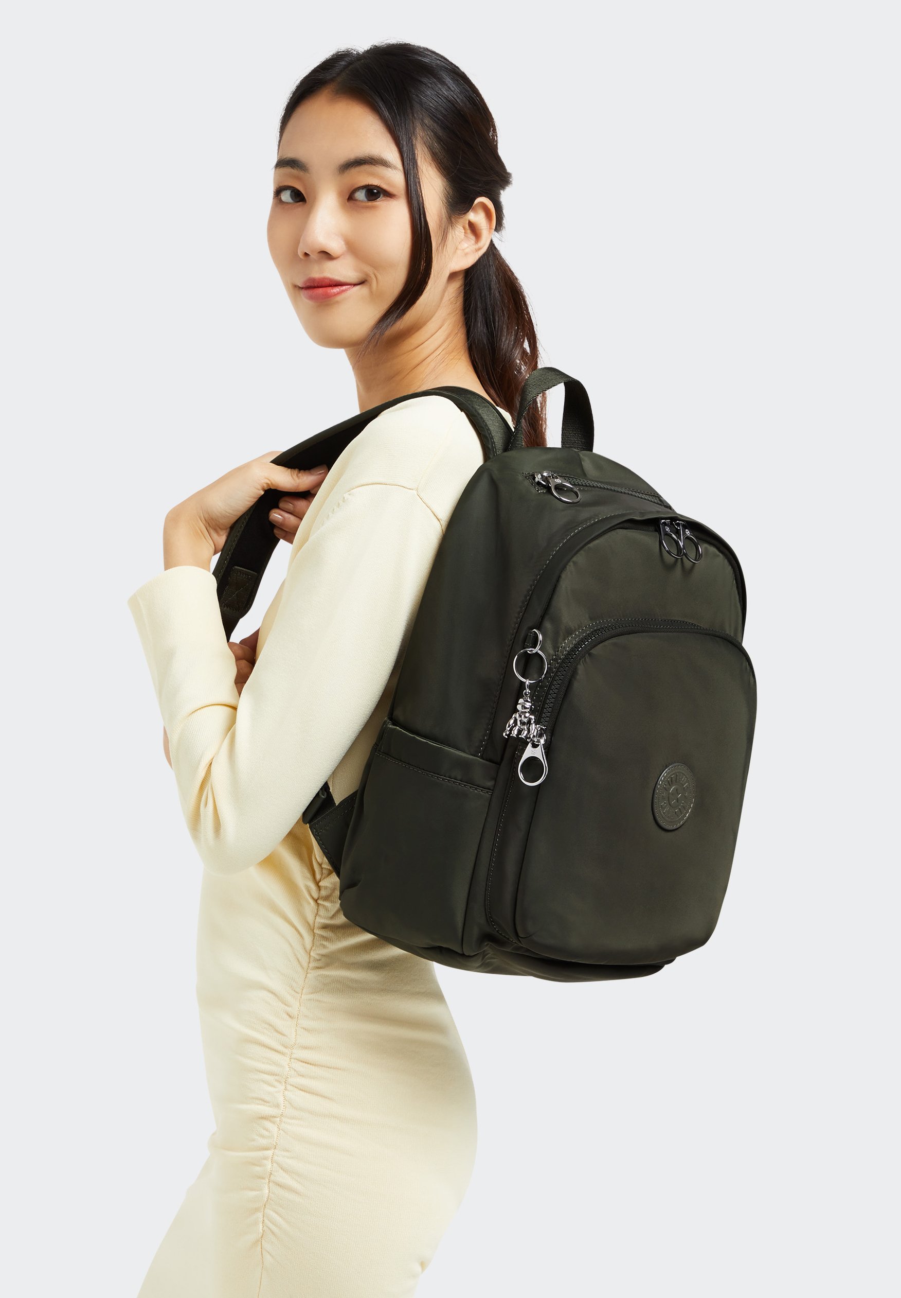 Kipling DELIA - Rugzak - hunter green/olijfgroen - Zalando.nl