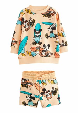 SET REGULAR FIT - Sweatshirt - orange peach
