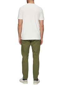 s.Oliver MIT FRONT - T-Shirt print - weiß