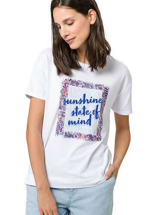T-shirt con stampa - white