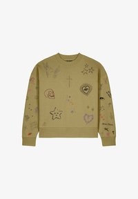 Non sélectionné, olive