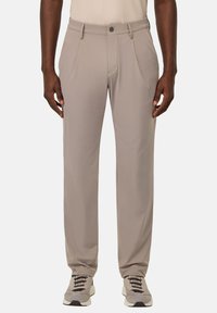 Boggi Milano STRETCH - Hlače chino - mud