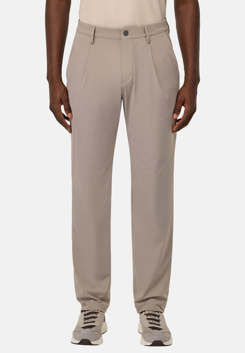 Boggi Milano STRETCH - Hlače chino - mud