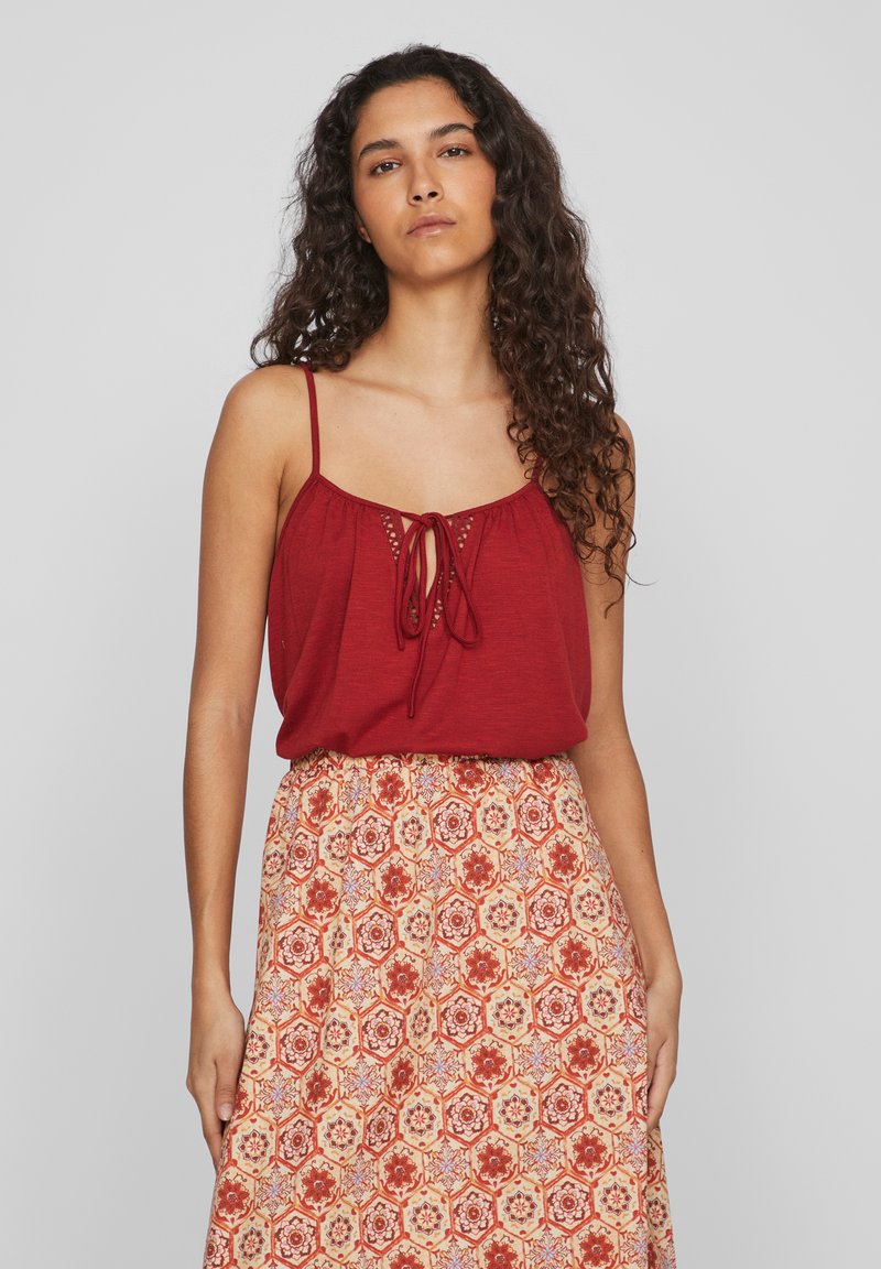 VILA VILEA STRAP - Top - haute red
