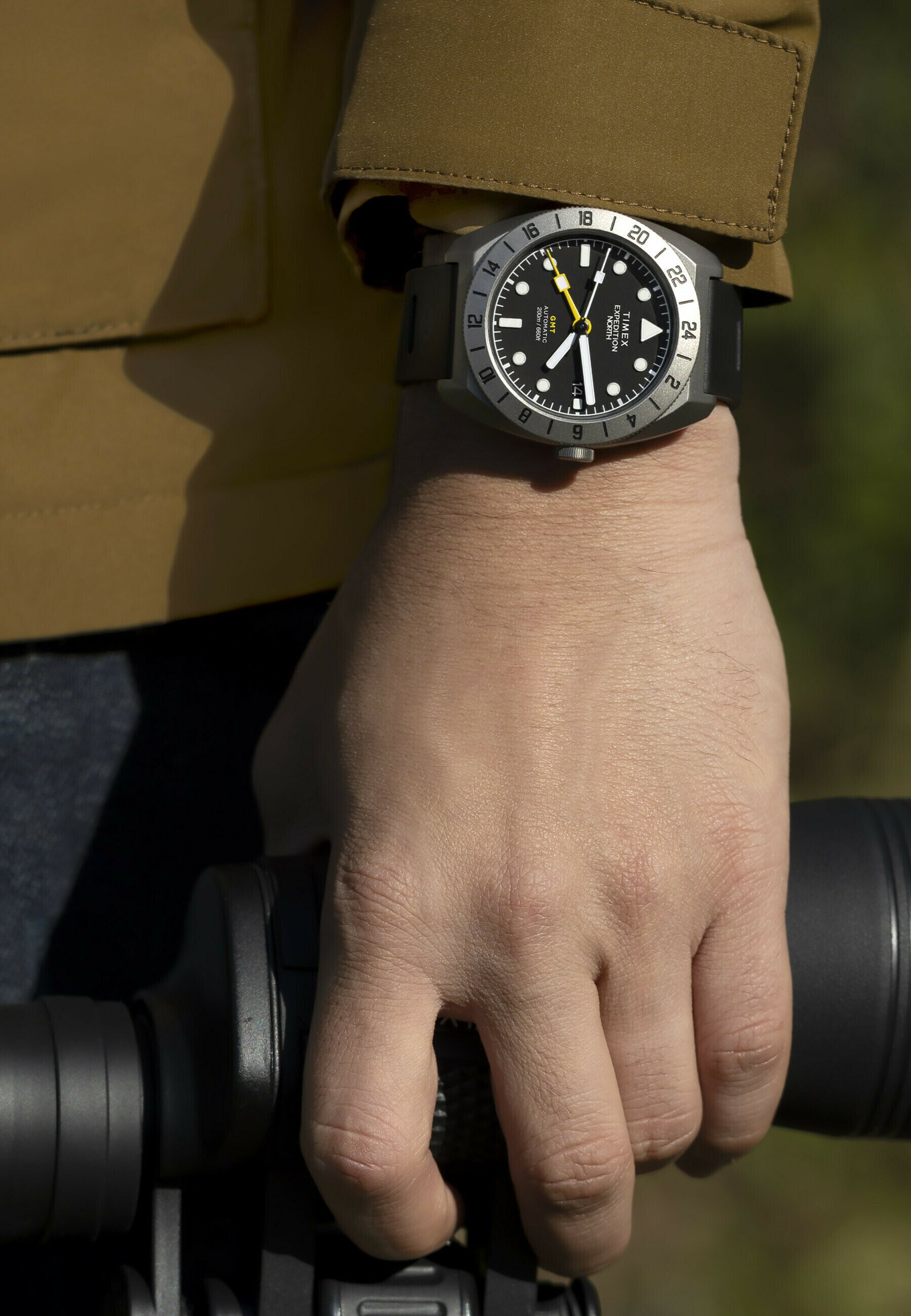 Timex Expedition GMT Titanium Automatic - Ceas de mână - black
