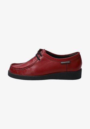 Mephisto Chaussures à lacets - red