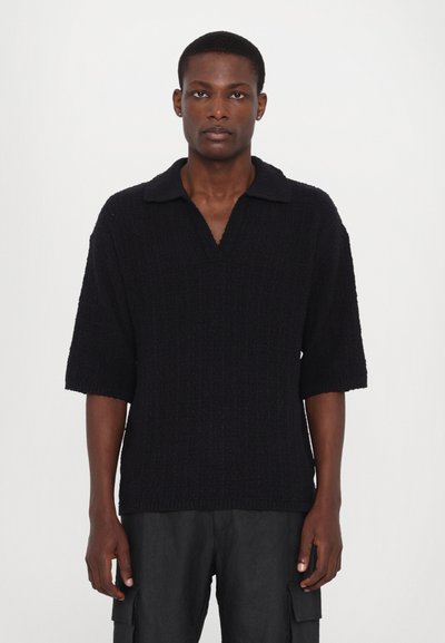 Holzweiler OUTCAST - Bluză polo - black
