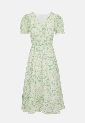 Anna Field, FLORAL MIDI - Vestito casual - light green print