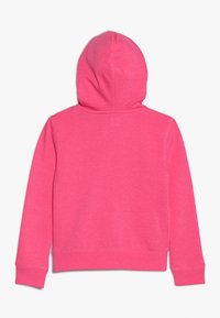 GAP LOGO - Majica s kapuljačom i patentnim zatvaračem - pink jubilee