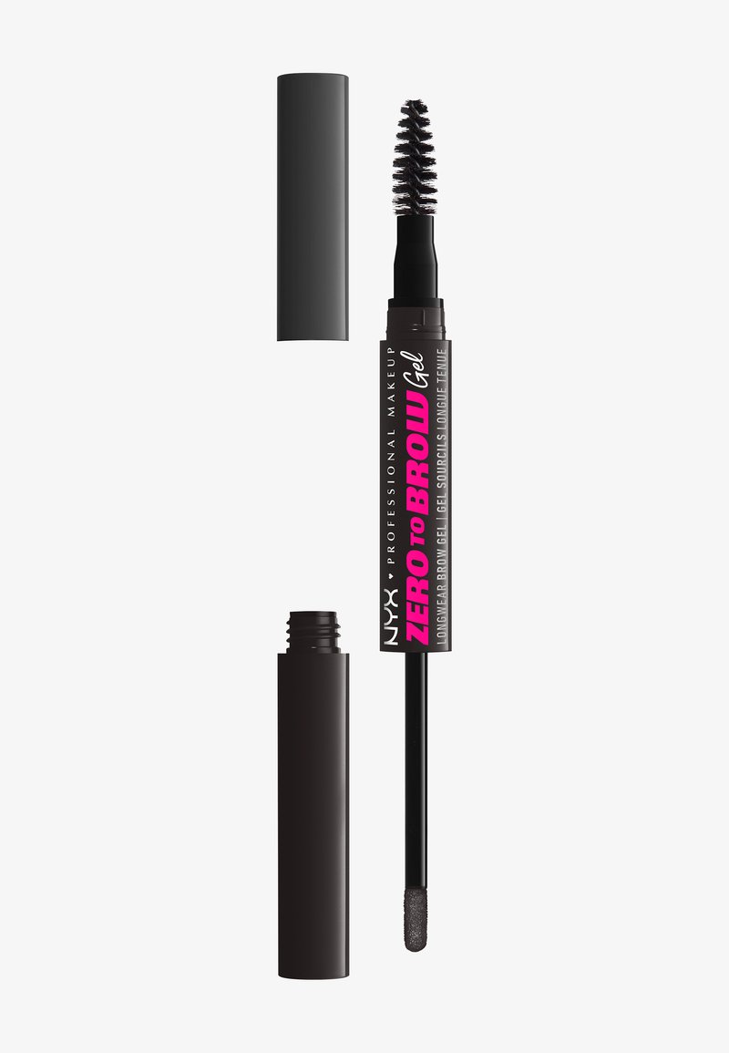 NYX Professional Makeup - NYX PROFESSIONAL MAKEUP ZERO TO BROW AUGENBRAUENGEL - Gel sourcils - black, Agrandir