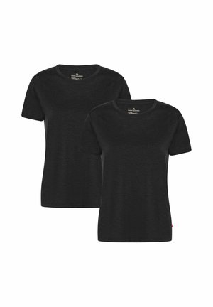 2-PACK - Sports T-shirts - black