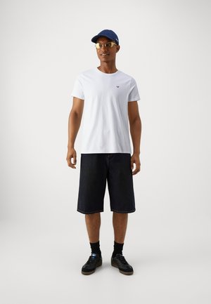 Hollister Co. Icon Crew T-Shirt 3-Pack - T-shirts basic - GREY/WHITE/BLACK
