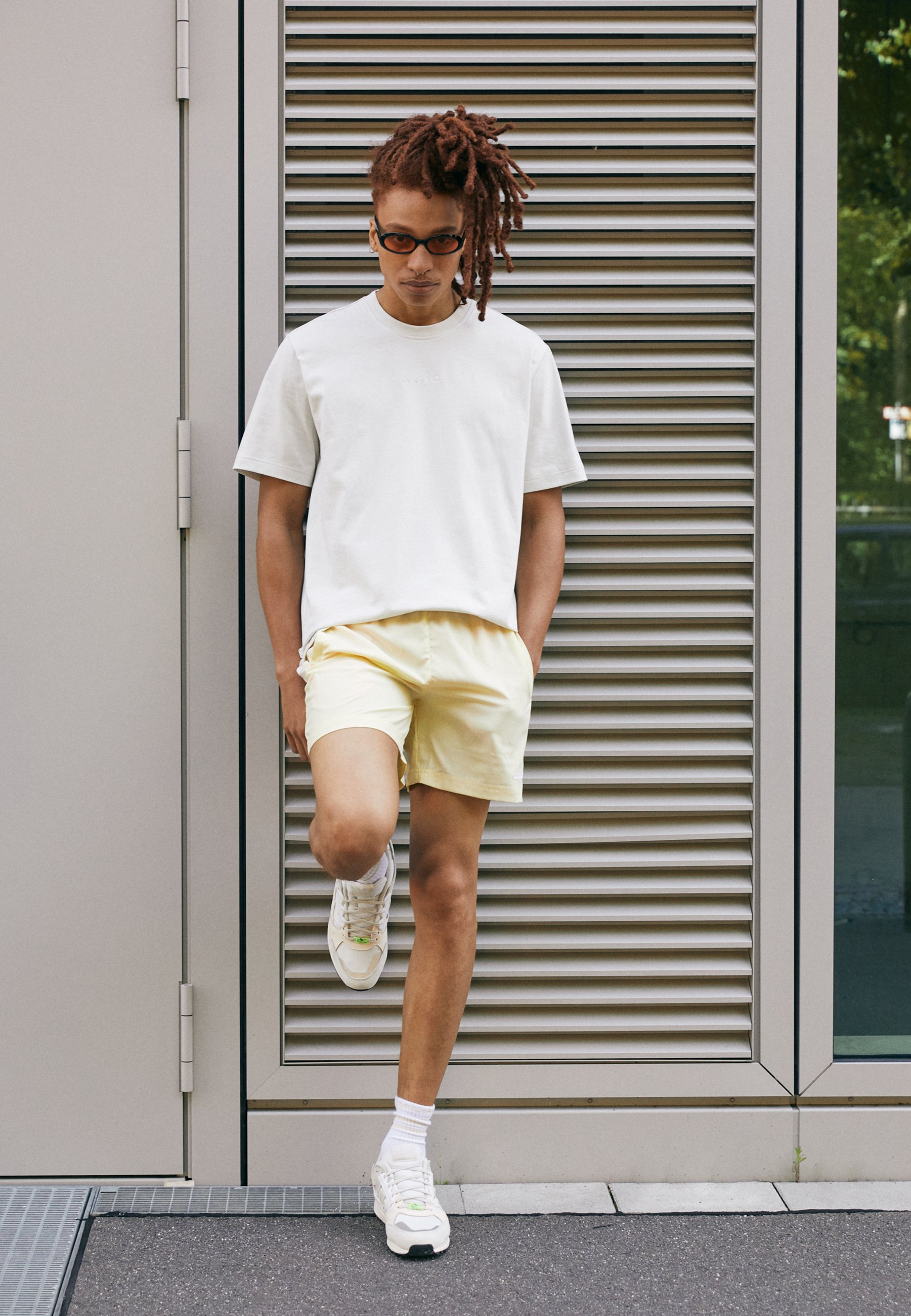 adidas swim shorts yellow