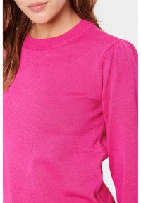 Saint Tropez Stickad tröja - pink