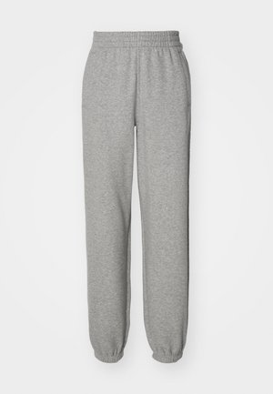 adidas Originals ESSENTIALS FLEECE LOOSE - Tracksuit bottoms - medium grey heather