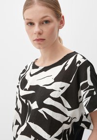 s.Oliver T-Shirt print - schwarz
