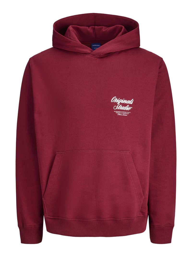 jack & jones Hoodie rood