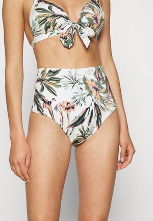 GLOBAL BOTTOM - Bas de bikini - white/green