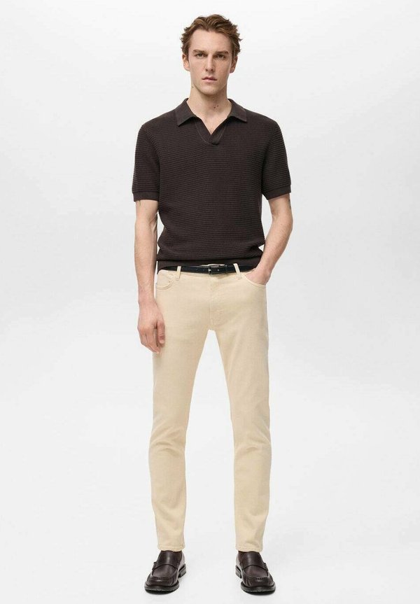 Slim fit jeans - sand2