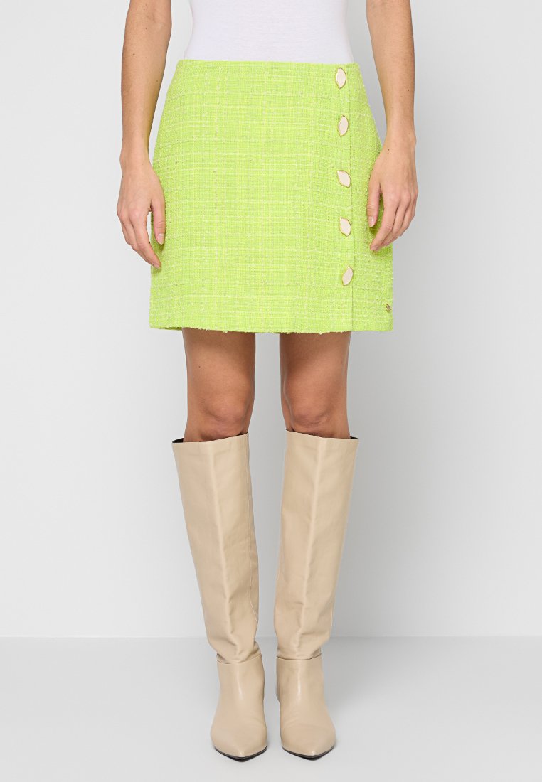 Fabienne Chapot Minirok neongeel Fabienne Chapot Minirok neongeel