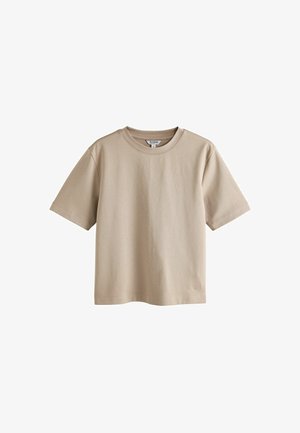 Next, REGULAR FIT - N. PREMIUM SUPIMA CREW NECK T-SHIRT - T-paita - mocha