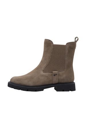 Tamaris, CHELSEA BOOT - Klassikalised poolsaapad - taupe suede