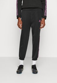 adidas Performance TIRO 7/8 PANT AWAY DAYS - Jogginghose - black/pulse lilac