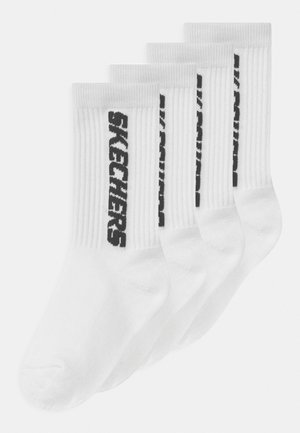 GIRLS CUSHIONED TENNIS SOCKS 4 PACK - Calze - white