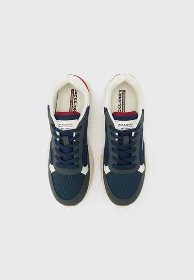 Jack & Jones JFWBARTON Combo Sneakers voor heren, wit, 45 EU, wit, 45 EU