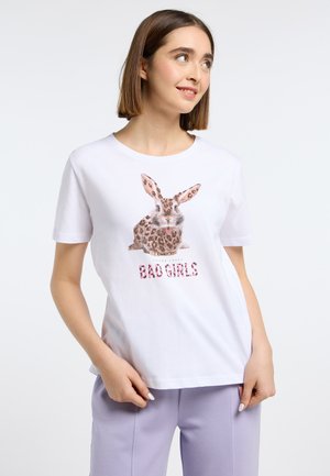 T-shirt print - reinweiss