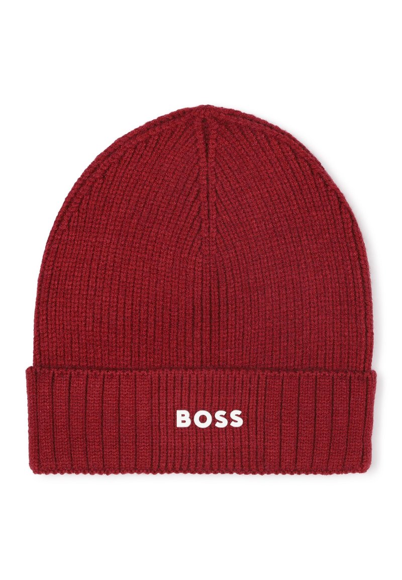 BOSS Kidswear JUNIOR PULL ON HAT - Gorro - dark red