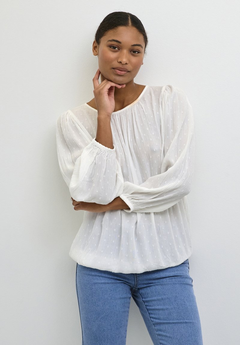 Kaffe WILMA - Blouse - chalk