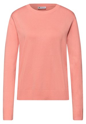 BASIC PULLOVER - Striktrøje - orange