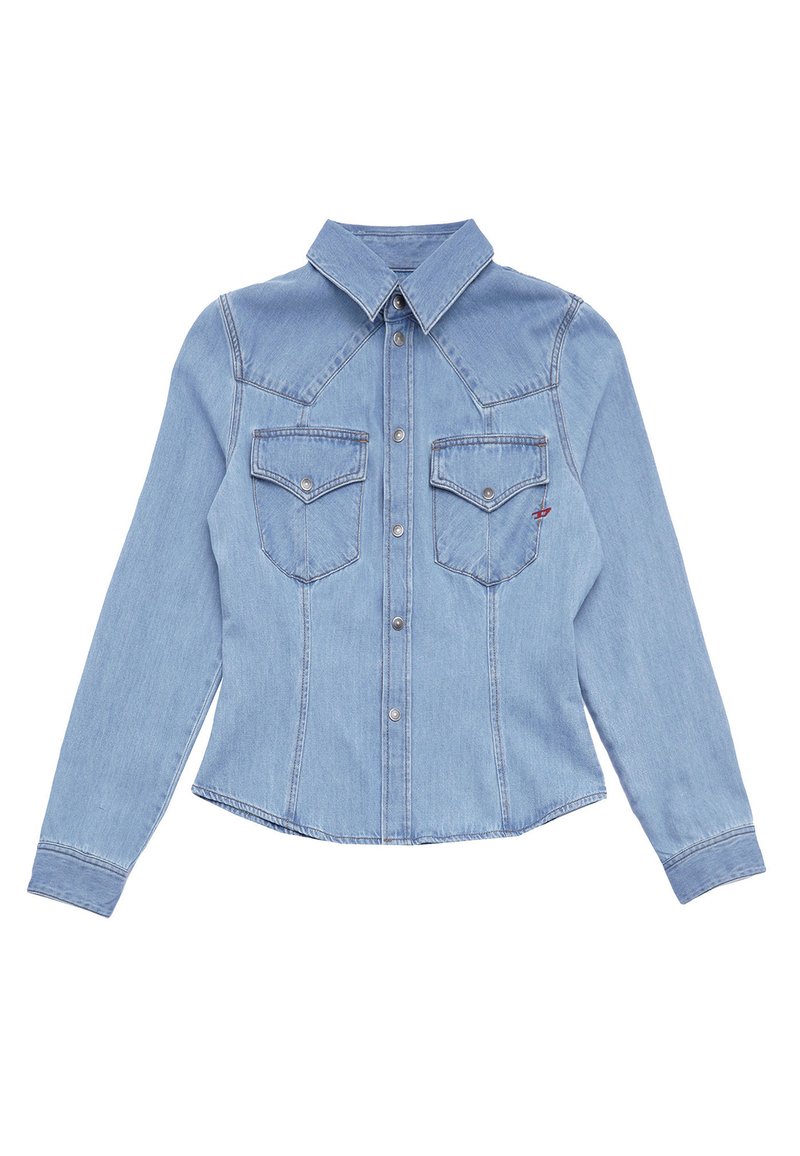 Diesel Overhemdblouse blauw