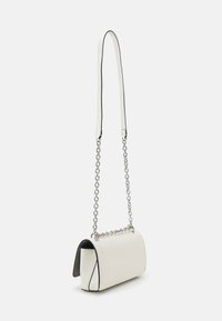 Calvin Klein Jeans MINIMAL MONOGRAM FLAP - Borsa a tracolla - creamy white