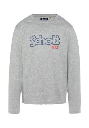 Long sleeved top - gris chiné