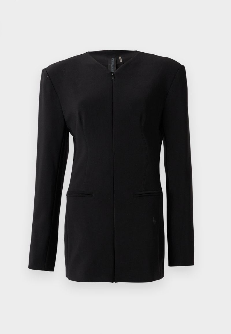 Norma Kamali Lichte jas zwart