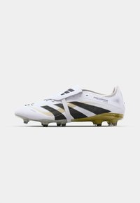 PREDATOR PRO FT FG - Fodboldstøvler til fast underlag - footwear white/core black/gold metallic