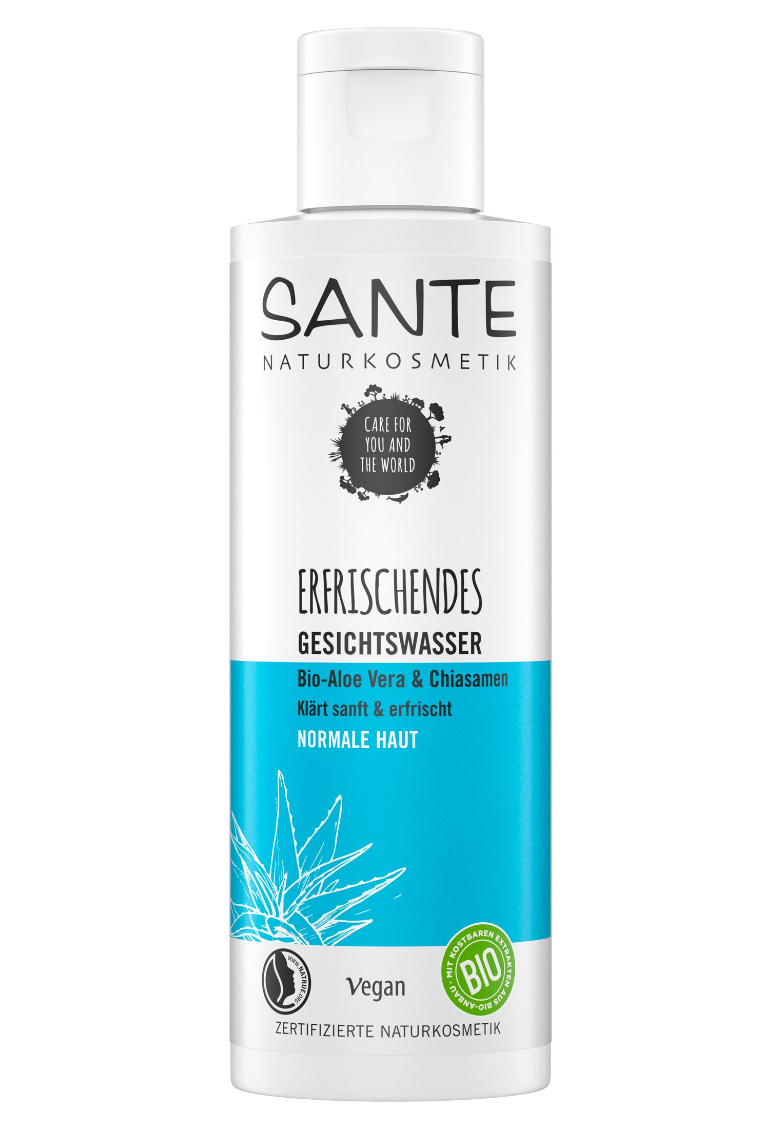 Sante REFRESHING FACIAL TONER ORGANIC ALOE VERA & CHIA SEEDS -  Gesichtswasser - Zalando