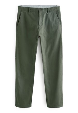 STRAIGHT FIT STRETCH - Chino kalhoty - dark green