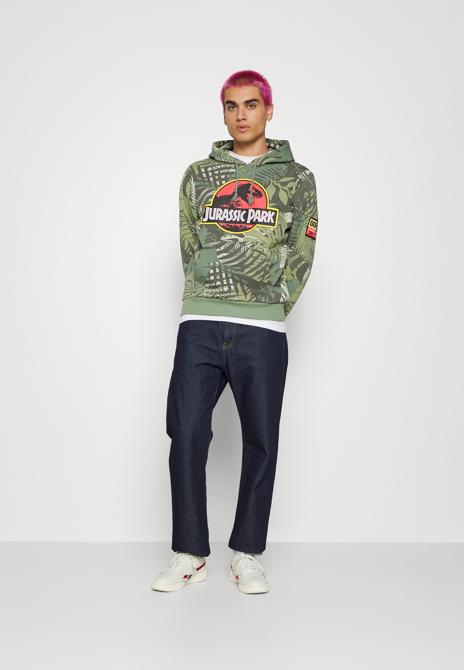 Reebok Classic HOODIE - Sudadera - vintage green/verde - Zalando.es