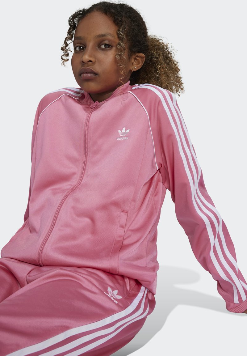 Pink Adidas Adidas Sportswear Ensemble Adidas Femme Rose Fluo